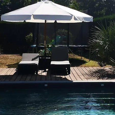 De Avec Piscine Villa Carcans