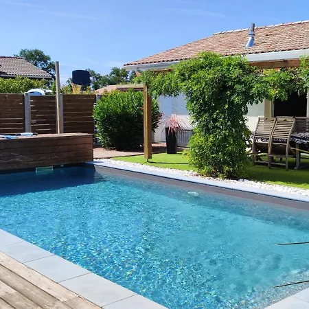 De Avec Piscine Villa Carcans