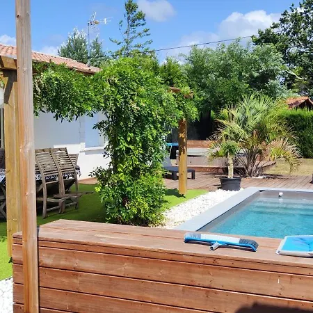Villa De Avec Piscine Carcans